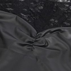 Subblime - 955601 Robe À Manches Longues Avec Dentelle Noire L/Xl